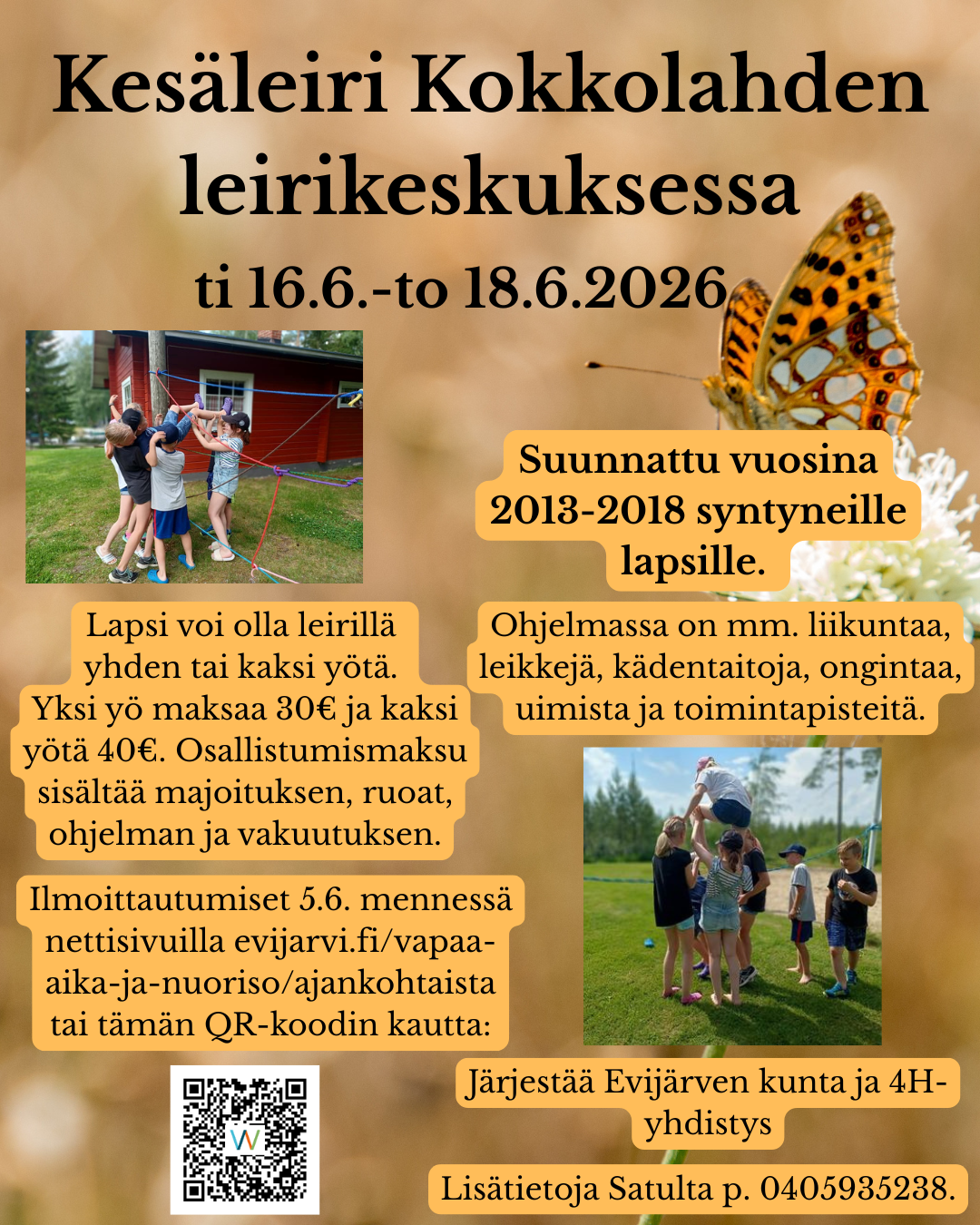 Kokkolahden kesleiri 2026