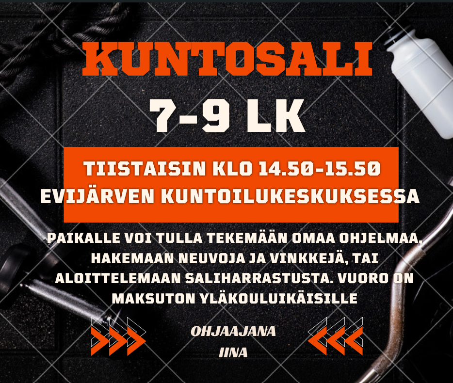 Kuntosali 7 9lk syksy