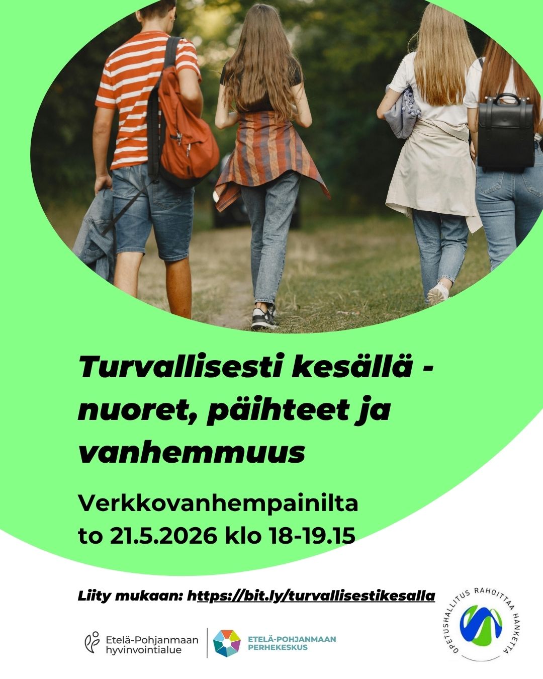Turvallisesti kesll verkkovanhempainilta mainos 3