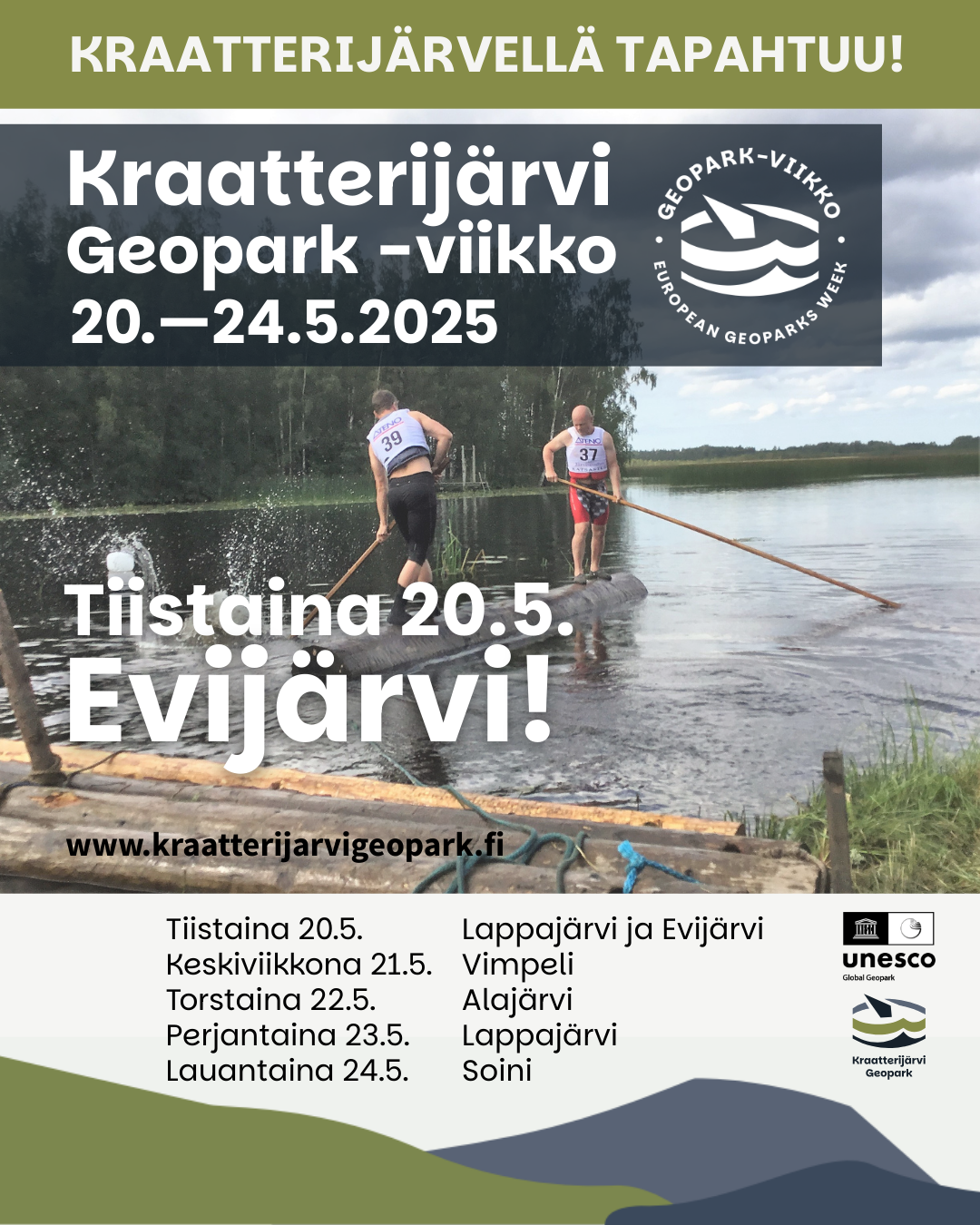 geoviikko insta postaus Evijrvi